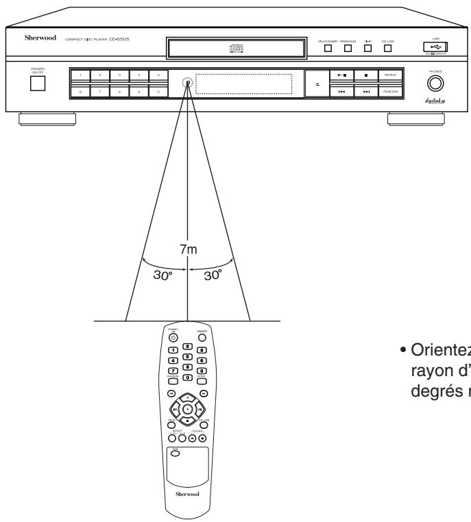 SHERWOOD CD-5505 - Écran fluorescent - 1