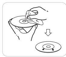 SHERWOOD CD-5505 - Entretien et manipulation des disques - 3
