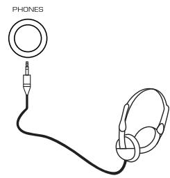 SHERWOOD CD-5505 - Utilisation d'écouteurs - 1
