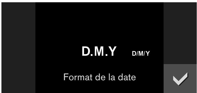 GAGGENAU BMP250/100 - Réglage du format de la date - 1