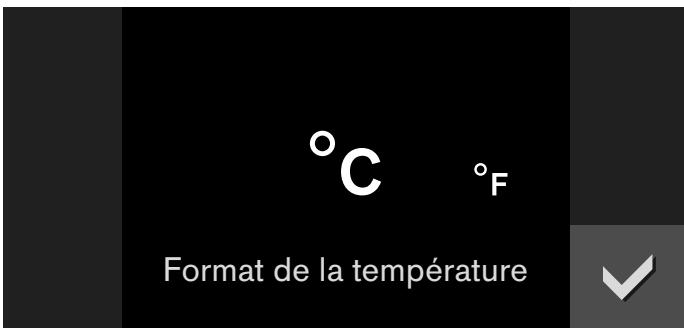 GAGGENAU BMP250/100 - Réglage du format de la température - 1