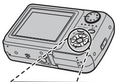 FUJIFILM A800 - Définition des fonctions à l'aide des touches - 1