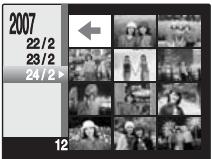 FUJIFILM A800 - Sélection de la date - 1