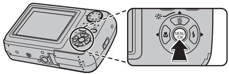 FUJIFILM A800 - Définition des fonctions via le MENU prise de VUES (touche menu/ok) - 1