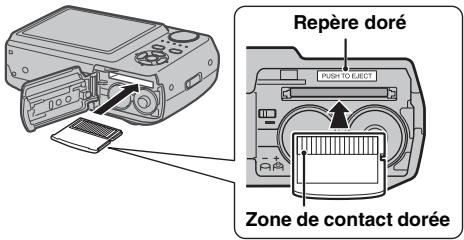 FUJIFILM A800 - Insérez une carte mémoire. - 1