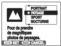 FUJIFILM A800 - Réglage du mode de prise de vues (FinePix A610) - 1