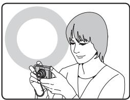 FUJIFILM A800 - Comment tenir votre appareil photo - 1