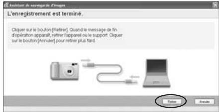 FUJIFILM A800 - Débranchement de l'appareil photo - 1