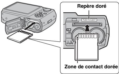 FUJIFILM A800 - Insérez une carte mémoire. - 2