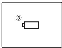 FUJIFILM A800 - Vérification de la charge des batteries/piles - 2