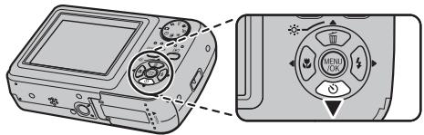 FUJIFILM A800 - Réglage du retardateur - 1