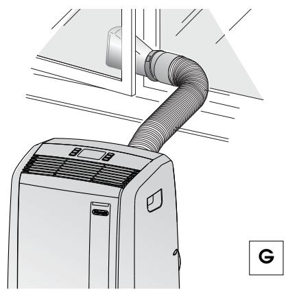 DELONGHI PAC ANSE - Fenêtre à deux battants - 2