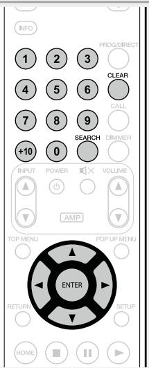 MARANTZ UD5007 - Recherche de sections spécifiques en utilisant les modes de recherche - 3