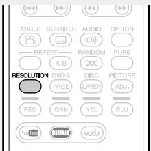 MARANTZ UD5007 - Appuyez sur resolution. - 1