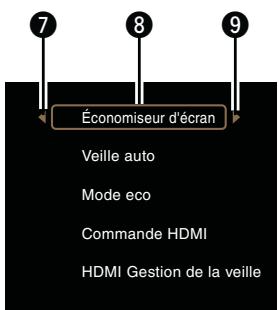 MARANTZ UD5007 - Écran de sélection du menu (menu principal) - 4