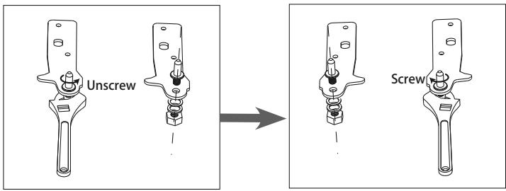 PROLINE DD206WH - Inversion du SENS d'ouverture de la porte - 8
