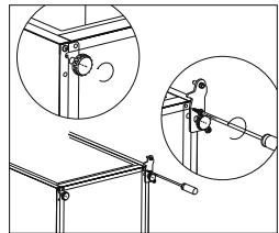 PROLINE DD206WH - Inversion du SENS d'ouverture de la porte - 10