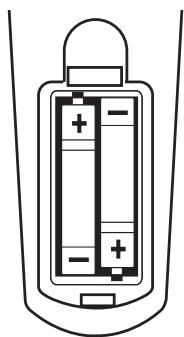 SHERWOOD TX5505 - Mise en PLACE des PILES - 1