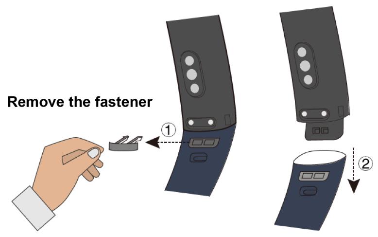 HUAWEI Band 4 Pro - Ajuster ou remplacer la lanière - 1