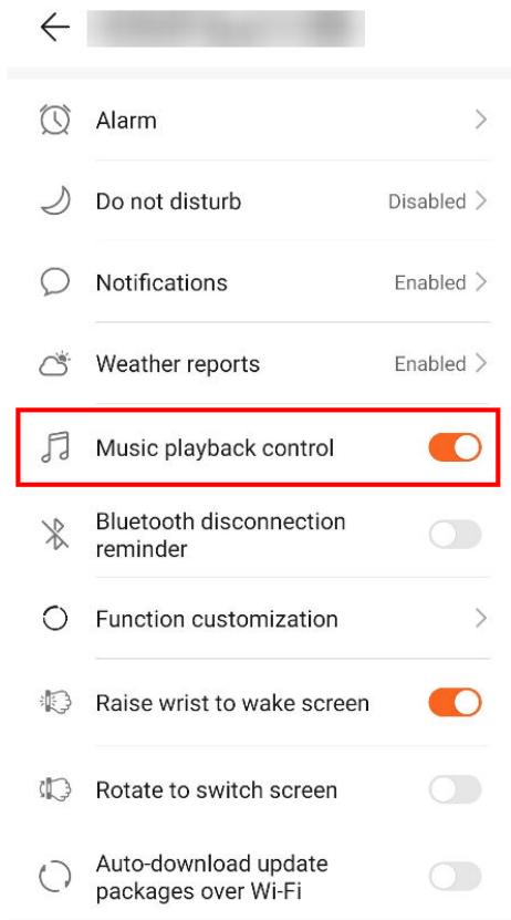 HUAWEI Band 4 Pro - Contrôler la lecture de musique - 1