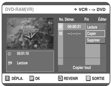 TOSHIBA D-VR 30 - Copie du magnétoscope au DVD - 5