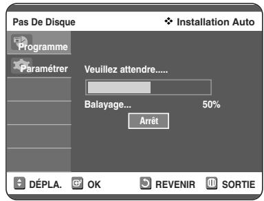 TOSHIBA D-VR 30 - Installation automatique - 6
