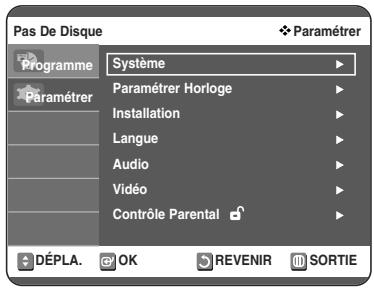 TOSHIBA D-VR 30 - Modification du Tableau des chaines régées manuellement - 1