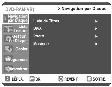TOSHIBA D-VR 30 - Suppression de toutes les Listes de Titres - 4