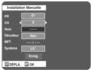 TOSHIBA D-VR 30 - Installation Manuelle - 5