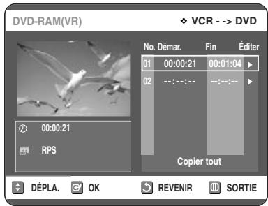 TOSHIBA D-VR 30 - Copie du magnétoscope au DVD - 6