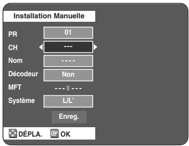 TOSHIBA D-VR 30 - Installation Manuelle - 4