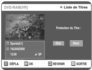 TOSHIBA D-VR 30 - Appuyez sur la touche TITLE LIST. L'écran Nombre de Titres s'affiche. - 4