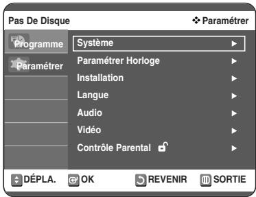 TOSHIBA D-VR 30 - Réglage de la date et de l'heure - 2