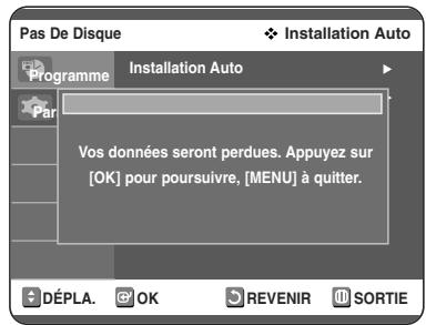 TOSHIBA D-VR 30 - Installation automatique - 5
