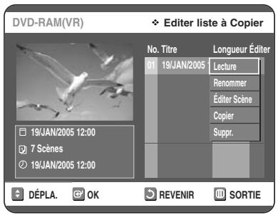 TOSHIBA D-VR 30 - Copie du DVD au magnétoscope et inversionement - 10