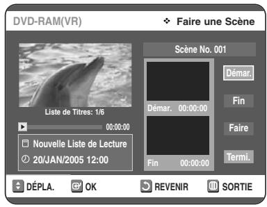 TOSHIBA D-VR 30 - Creation d'une Liste de Lecture - 4