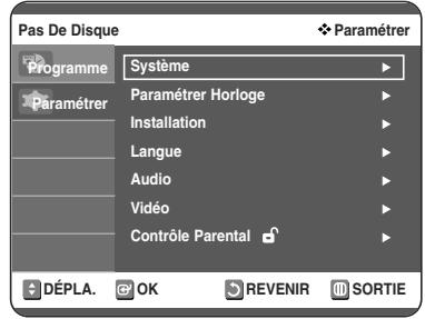 TOSHIBA D-VR 30 - Configuration du contrôle parental - 2