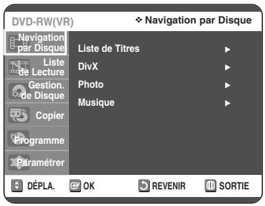 TOSHIBA D-VR 30 - Finalisation du disque - 3