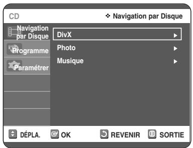 TOSHIBA D-VR 30 - Lecture d'un disque MP3 - 1