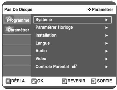 TOSHIBA D-VR 30 - Configuration des options audio - 1