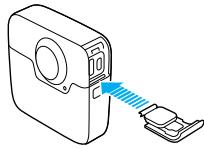 GOPRO FUSION 360 - Remettre en PLACE la porte laterale - 2