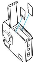 GOPRO FUSION 360 - Insertion des cartes microsd - 2