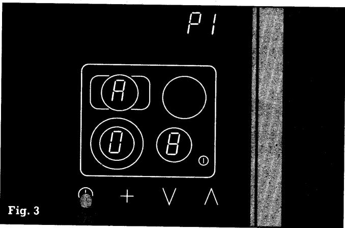 GAGGENAU CK 171-115 NOIR - Menu d'options - 3