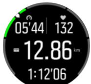SUUNTO Montre connectee 9 Baro White - Utilisation des zones FC pendant l'exercice - 1