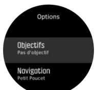 SUUNTO Montre connectee 9 Baro White - Utilisation des objectifs pendant l'exercice - 1