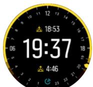 SUUNTO Montre connectee 9 Baro White - Phases lunaires - 1