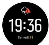 SUUNTO Montre connectee 9 Baro White - Alarme orage - 1