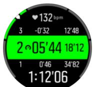 SUUNTO Montre connectee 9 Baro White - Utilisation des zones d'allure pendant l'exercice - 3