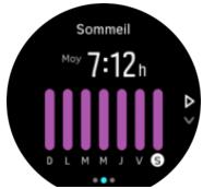 SUUNTO Montre connectee 9 Baro White - Tendances de sommeil - 2