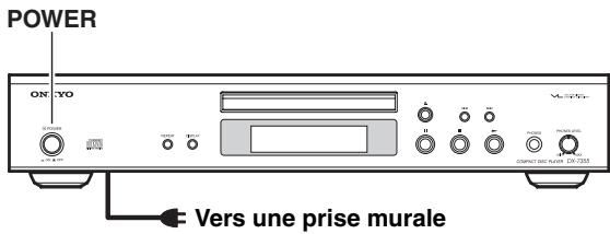 ONKYO DX-7355B - Mise en marche du DX-7355 - 1